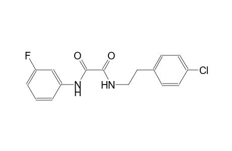 N~1~-[2-(4-chlorophenyl)ethyl]-N~2~-(3-fluorophenyl)ethanediamide