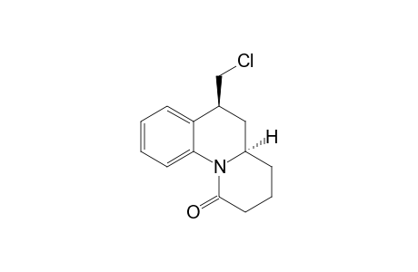 (4aR,6S)-6-(chloromethyl)-2,3,4,4a,5,6-hexahydro-1H-pyrido[1,2-a]quinolin-1-one