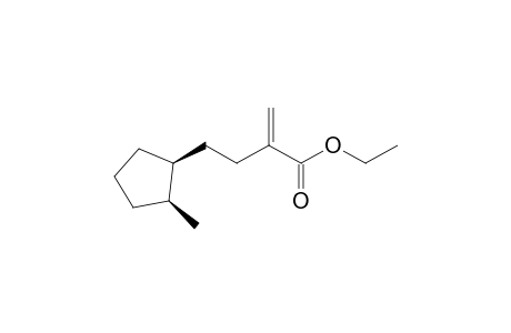 cis-1-(3-carbethoxy-3-butenyl)-2-methylcyclopentane