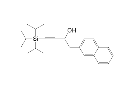 4-(Naphthalene-2-yl)-1-(triisopropylsilyl)but-1-yn-3-ol