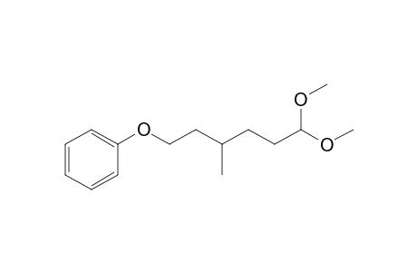 1,1-Dimethoxy-4-methyl-6-phenoxyhexane
