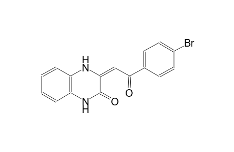 (3E)-3-[2-(4-bromophenyl)-2-oxoethylidene]-3,4-dihydro-2(1H)-quinoxalinone