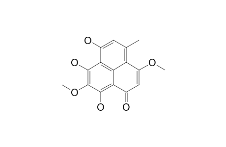 MYELOCONONE-A2;6,7,9-TRIHYDROXY-3,8-DIMETHOXY-4-METHYL-1H-PHENALEN-1-ONE