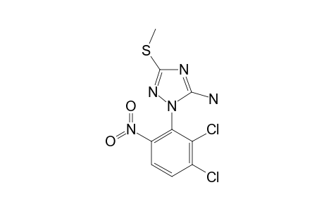 5-AMINO-3-METHYLTHIO-1-(2,3-DICHLORO-6-NITROPHENYL)-1H-1,2,4-TRIAZOLE
