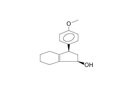 CIS-1H-2,3,4,5,6,7-HEXAHYDRO-3-(4-METHOXYPHENYL)INDEN-1-OL