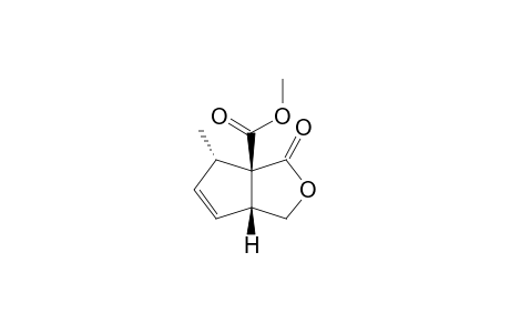 1-OXO-6A-CARBOMETHOXY-6-METHYL-1,3,3A,6A-TETRAHYDROCYCLOPENTA-[C]-FURAN