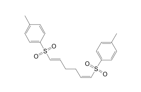 Benzene, 1,1'-[1,5-hexadiene-1,6-diylbis(sulfonyl)]bis[4-methyl-, (E,E)-