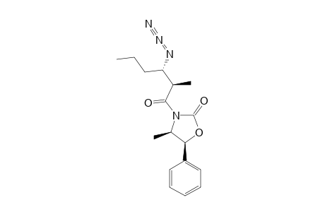 (4R,5S,2'R,3'R)-3-(3'-AZIDO-2'-METHYLPENTYL)-5-PHENYL-4-METHYL-2-OXAZOLIDINONE