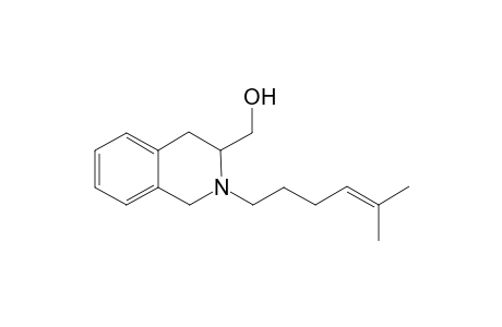 3-Hydroxymethyl-N-(5'-methyl-4'-hexenyl)-,2,3,4-tetrahydroisoquinoline