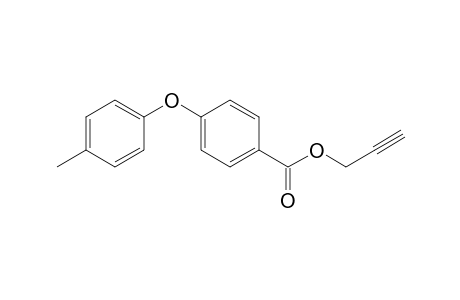 Benzoic acid, 4-(4-methylphenoxy)-, 2-propynyl ester