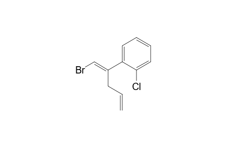 (E)-1-bromo-2-(2-chlorophenyl)-1,4-pentadiene
