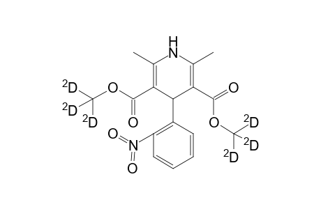 2,6-dimethyl-4-(2-nitrophenyl)-1,4-dihydropyridine-3,5-dicarboxylic acid bis(trideuteriomethyl) ester