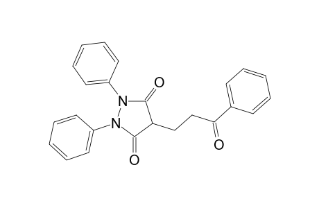 4-(2-benzoylethyl)-1,2-diphenyl-3,5-pyrazolidinedione