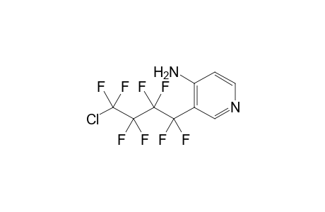 4-Amino-3-(4-chlorooctafluorobutyl)pyridine