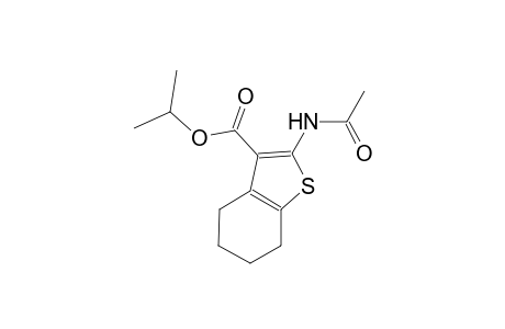 isopropyl 2-(acetylamino)-4,5,6,7-tetrahydro-1-benzothiophene-3-carboxylate