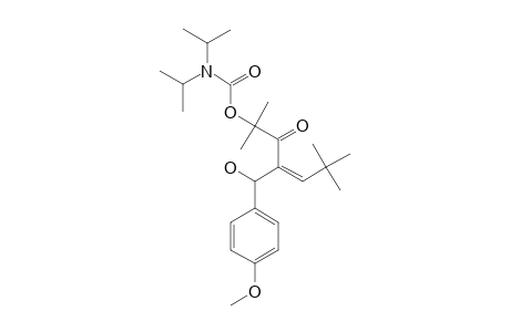 (Z)-3-[1-HYDROXY-1-(4-METHOXYPHENYL)-METHYL]-1,1,5,5-TETRAMETHYL-2-OXO-3-HEXENYL-N,N-DIISOPROPYLCARBAMATE