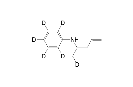 N-[1-(Methyl-D)-3-butenyl]aniline-D5
