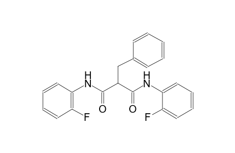 2-Benzyl-N,N'-bis-(2-fluoro-phenyl)-malonamide