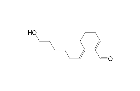 (6E)-6-(6-hydroxyhexylidene)-1-cyclohexenecarboxaldehyde