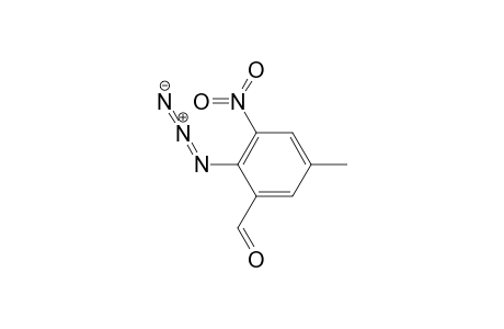 2-Azido-5-methyl-3-nitrobenzaldehyde