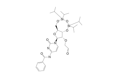 3',5'-O-(TETRAISOPROPYLDISILOXANE-1,3-DIYL)-N4-BENZOYL-2'-O-(FORMYLMETHYL)-CYTIDINE