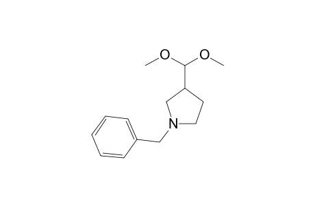 N-Benzyl-3-(1',1'-dimethoxymethyl)pyrrolidine