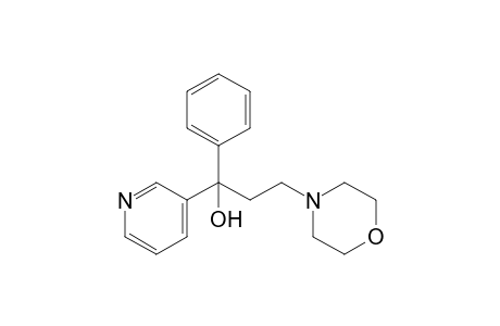 alpha-phenyl-alpha-(3-pyridyl)-4-morpholinepropanol