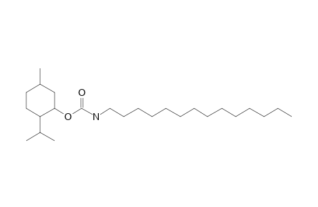 Carbonic acid, monoamide, N-tetradecyl-, (1S)-(+)-menthyl ester