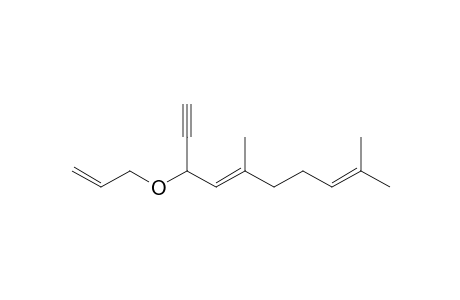 3-Allyloxy-5,9-dimethyldeca-4,8-dien-1-yne