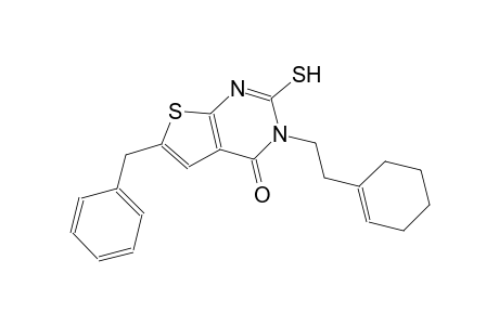 6-benzyl-3-[2-(1-cyclohexen-1-yl)ethyl]-2-sulfanylthieno[2,3-d]pyrimidin-4(3H)-one