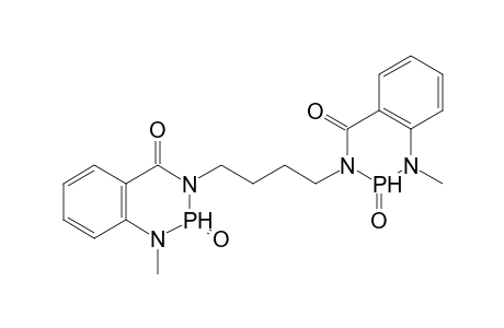 1,4-Bis(5,6-benzo-1-methyl-2-oxo-1,3,2-diazaphosphorin-4-on-3-yl)butane