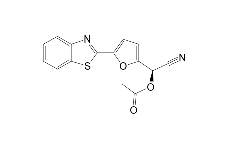 Acetic acid (R)-(5-benzothiazol-2-yl-furan-2-yl)-cyano-methyl ester