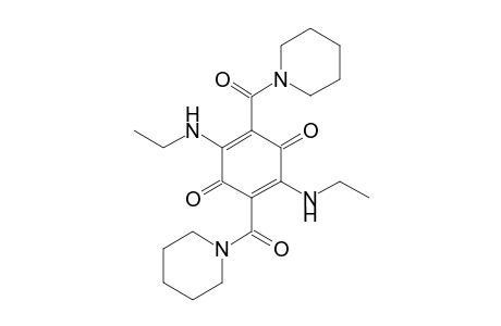 2,5-Diethylamino-3,6-dioxo-1,4-cyclohexadiene-1,4-dicarboxylic acid-bis(1'-piperidinylamide)