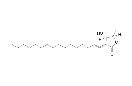 (+/-)-dihydro-3-hexadecylidene-4-hydroxy-5-methyl-2(3H)-furanone