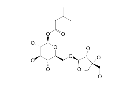 3-METHYLBUTANOYL-1-O-BETA-D-GLUCOPYRANOSYL-(1->6)-BETA-D-APIOFURANOSIDE