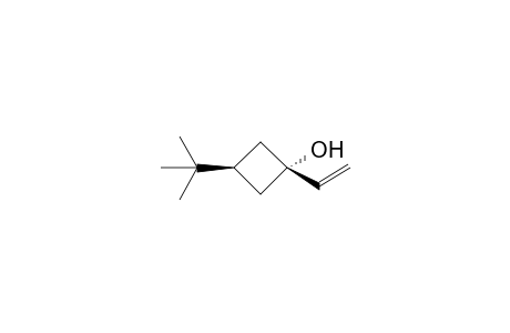 (trans)-3-(t-Butyl)-1-vinylcyclobutanol