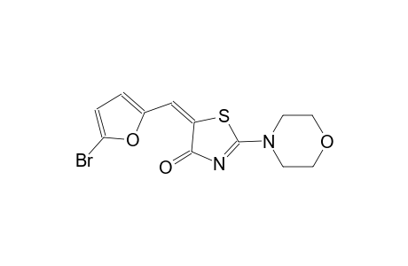 (5E)-5-[(5-bromo-2-furyl)methylene]-2-(4-morpholinyl)-1,3-thiazol-4(5H)-one