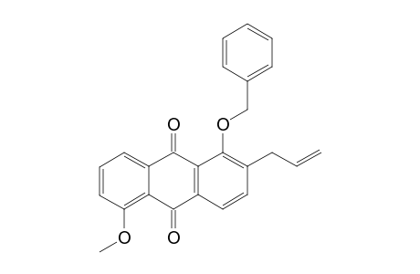 1-(Benzyloxy)-5-methoxy-2-(prop-2'-enyl)anthraquinone