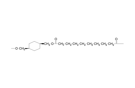 Poly(oxymethylene-z-1,4-cyclohexylenemethyleneoxy sebacoyl)