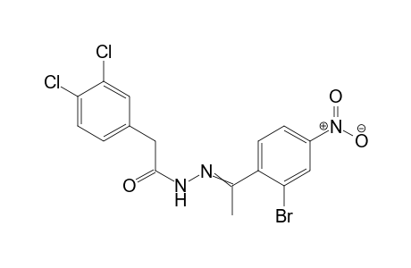 2-(3,4-Dichlorophenyl)-N'-(1-(2-bromo-4-nitrophenyl)ethylidene)acetohydrazide