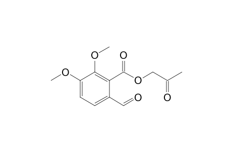 2-Oxopropyl 6-Formyl-2,3-dimethoxybenzoate