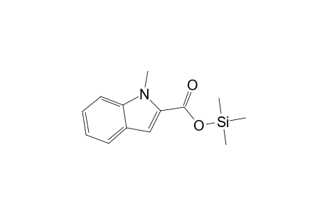 1H-Indole-2-carboxylic acid, 1-methyl-, trimethylsilyl ester