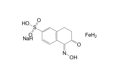 1-Nitroso-2-naphthol-6-sulfonic acid, fe-na chelate