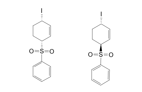 CIS/TRANS-3-IODO-6-(PHENYLSULFONYL)-CYCLOHEXENE