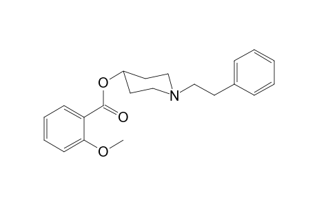 1-(2-Phenylethyl)piperidin-4-yl-2-methoxy benzoate