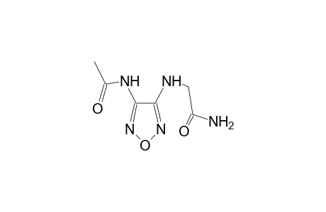 3-acetamido-4-carbamoylmethylaminofurazane