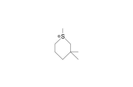 1,3,3-Trimethyl-thianium cation