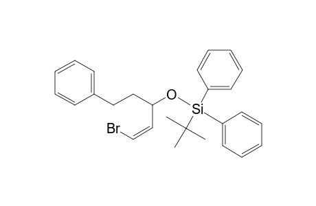 (Z)-1-Bromo-3-(tert-butyldiphenylsilyl)oxy-5-phenyl-1-pentene