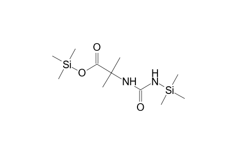 .alpha.-Ureidoisobutyrate, N,O-bis(trimethylsilyl) deriv.