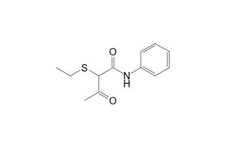 2-Ethylthio-3-oxo-N-phenylbutanamide
